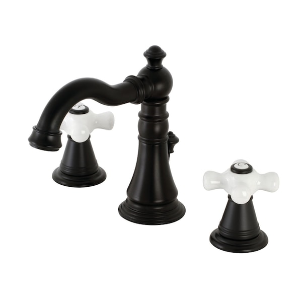 Fauceture FSC1970APX Widespread Bathroom Faucet with Retail Pop-Up, Matte Black FSC1970APX - main